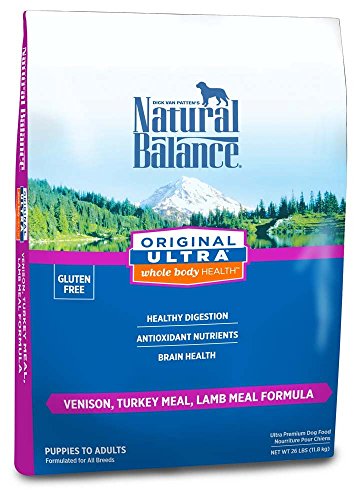 Équilibre naturel 42098 Ultra Whole Body Health Venaison, Turquie et agneau Dry Chog Aliments 26 LB