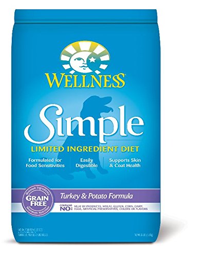 Wellness Simple Limited Ingrédient Régime pour chiens Turquie et pomme de terre 26 lb