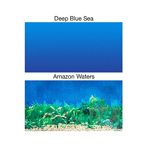 Penn-Plax AA6089 Background Deep Blue Sea Amazon Waters