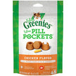Greenies Pill Pockets Treats pour chats - Poulet - 1,6 oz