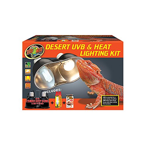 Zoo Med LF-31 Double Desert UVB Lighting Combo