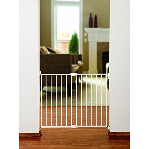Munchkin Extending Metal Safety Gate, Dark Gray