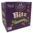Old Mother Hubbard Bitz Natural Crunchy Dog Training Treats, poulet, foie et légumes, boîte de 20 livres