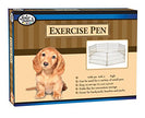 Four Paws 100203621 Exercise Pen Gold Zinc Coated 8 panels 24x42