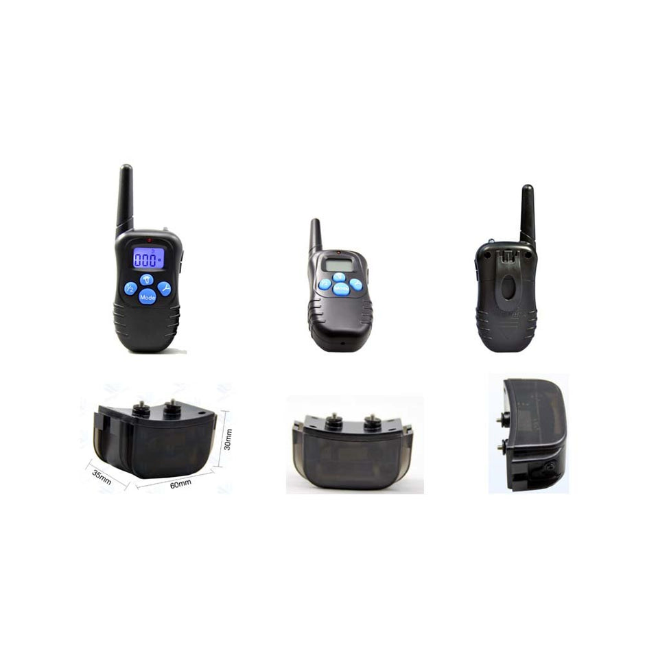 Patpet Pet Training Electronic Dog Shock Collier électrique Rechargeable et étanche 330yy Collier à distance Collier de choc SHOCK STOP BOKING CHIENS Pas de contrôle d'écorce