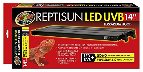 Zoo Med Reptisun LED UVB Terrarium Hood