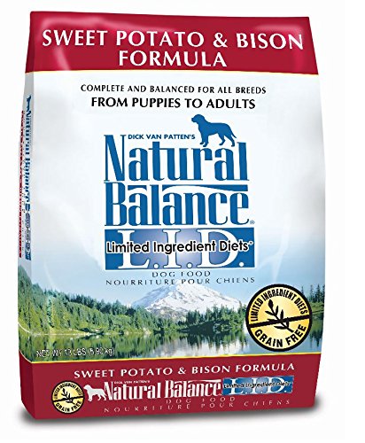 Natural Balance 42079 LID Bison & Sweet Potato Dog Food 13 lb