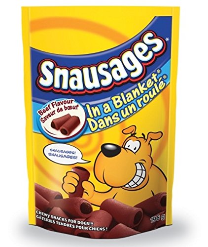 Delmonte 10933 Snausages Beef Treat For Dog 12/196 Gm