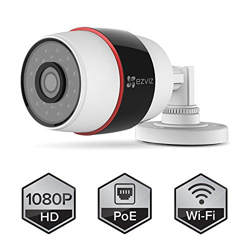 EZVIZ Husky 1080p Outdoor Wi-Fi Bullet Camera with Night Vision