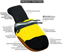 Muttluks Original All-Weather IB to XXL Dog Boots, 4 Pack