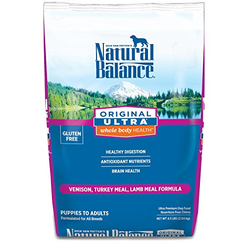 Équilibre naturel Original Ultra Whole Body Health Venaison, Turquie et alimentation pour chiens d'agneau (4,5 lb (6))