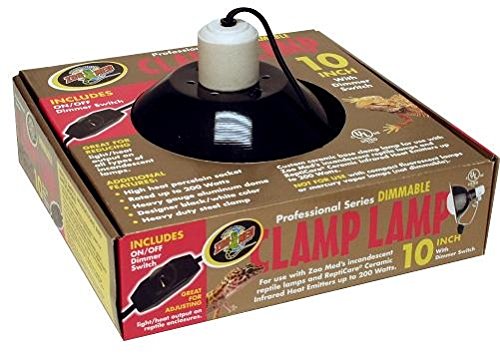 Zoo Med LF-13 Deluxe Dimmable Clamp Lamp 8.5