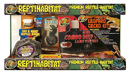Zoo Med NT-L10 ReptiHabitat Leopard Gecko Kit 10 Gallon