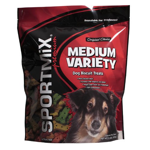 SportMix Variety Dog Biscuit 4x3.6kg (moyen)