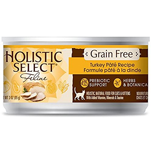 Sélection holistique Sélectricité Grain sans dinde Pate Cat Food