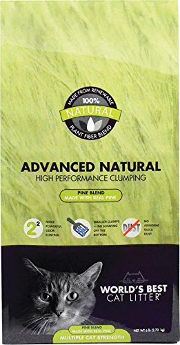 Best Cat Litter WB00118 Advanced Naturals Sgences Pine Blend Multi Cat Litter, 6 lb