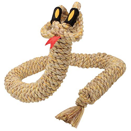 Mammoth Pet DD3679 Flossy Chews SnakeBiter Rope Tug Large 46inch