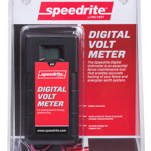 Voltmeter - Digital - with Two Clips