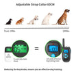 Shock Collar for Dogs, Vinsic® Dog Traning Collar With Remote 300 Meters Remote Control Mini Dog bark Collar for Small Large Dog with LCD Display 1-5 Level Shock and Vibration, Safe for Small Large Dogs