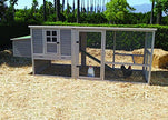 Précision 2926-29136di Extreme Hen House Coop Taupe 111x40x41