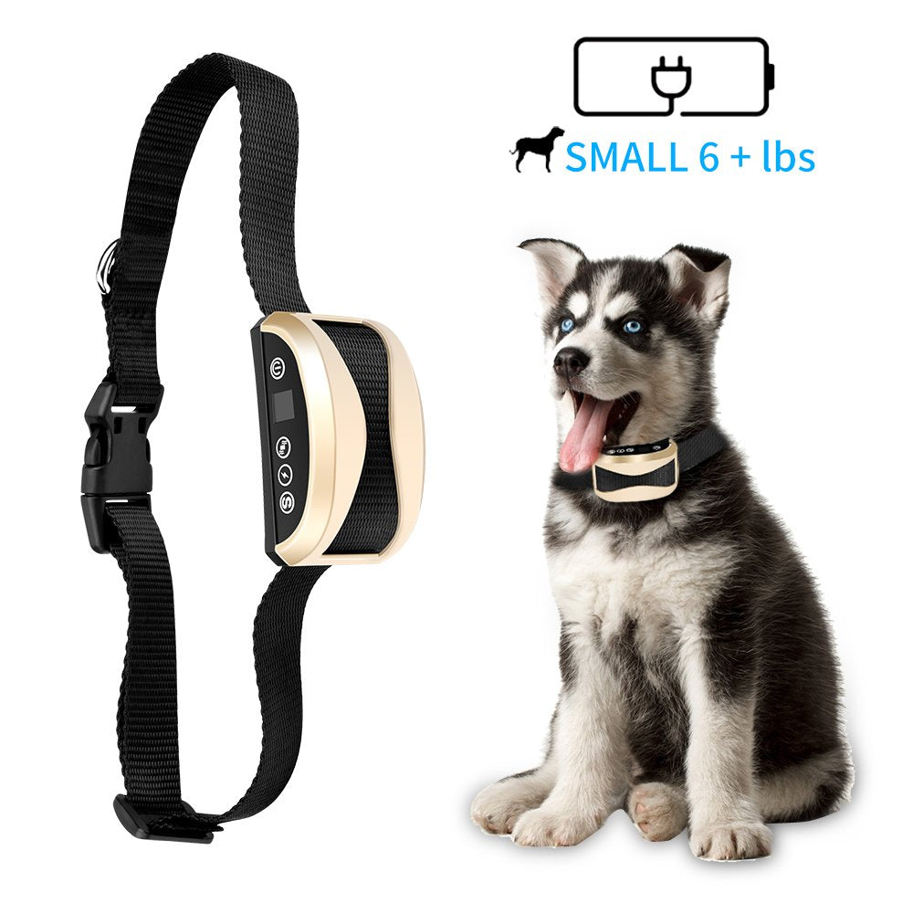 CBoner Bark Collar - Upgrade Sensitivity Rechargeable Dog Barking Control Training Collar for Small Medium Large Dogs - Beep / Vibration / Safe Shock or No /Adjustable Sensitivity