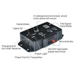 Amadog Electronic Anti-Run Beep Shock Dog Dog Clateau de clôture, récepteur de collier imperméable rechargeable
