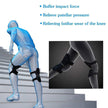 Knee Booster - Spring Knee Pad Brace Power Lifts Knee Protection Boost Old Cold Leg Knee Band Mountaineering Deep Care Joint Support Knee Pads Powerful Rebounds Spring