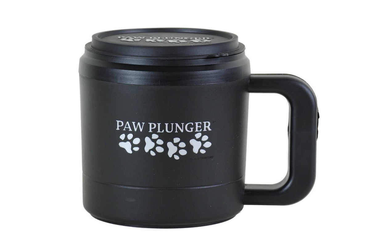 Paw Plunger for Dogs - Portable Dirty Paw Washer for Dogs – Ideal for Any Dog – Cleaner Pet Paws to Save Floors/Furniture/Carpet/Vehicle from Muddy Paw Prints