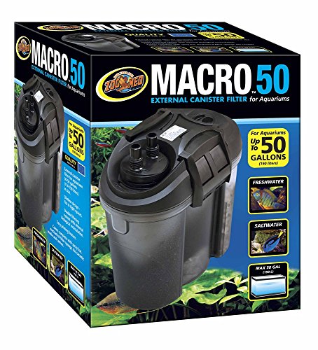 Zoo Med Macro External Canister Filter (50galon)