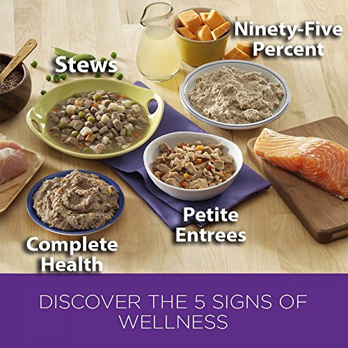 Wellness Complete Health Natural Wet Canned Dog Food, Whitefish and Sweet Potato Recipe, 6-Ounce Can (Pack of 24)
