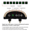 Anti Barking Dog Collar, Waterproof Rechargeable Electric Remote Control Dog Collar 4 Training Modes Anti-Barking Device Pet Supplies