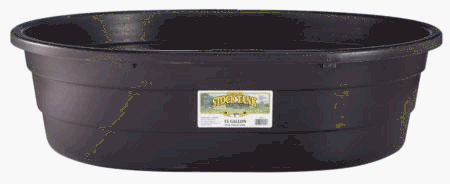 Miller ST40 Poly Oval Tank - 40 Gallon