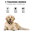 Patpet Shock collar for Dogs, 2019 Upgraded 1500ft Dog Training Collar with Remote, IPX7 Waterproof&Rechargeable, Beep Vibration Shock Mode for Small Medium Large Dog, Ergonomic Blind Operation Design