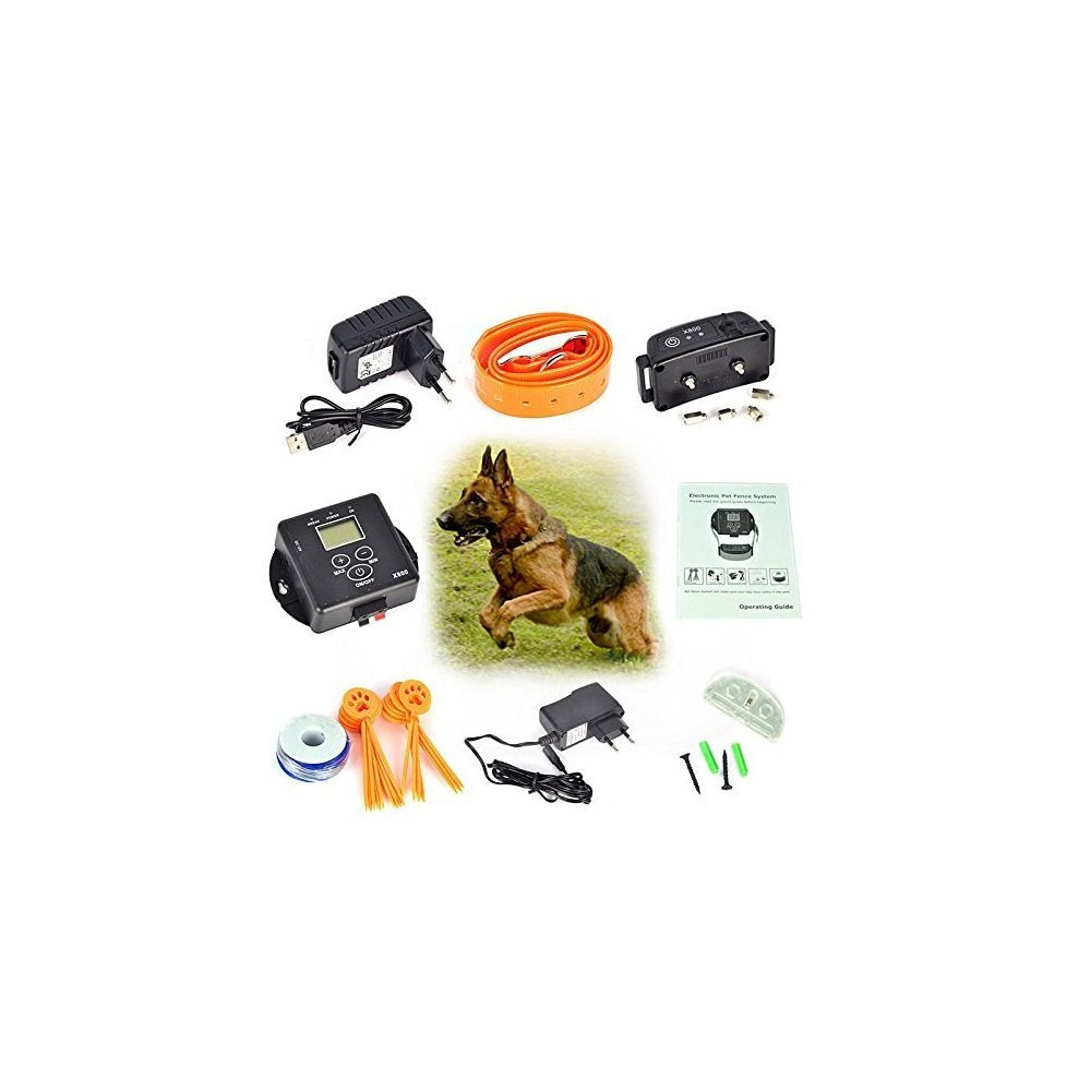 Système de clôture électrique DLMC Homelite® Pet - 5000 mètres carrés imperméables invisibles