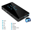 Projecteur HD 1080p Mini DLP Smart Projecteur HDMI Portable Home Projecteur, noir