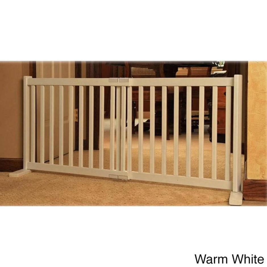 Dynamic Accents All Wood Freestanding Gate - 20 in.