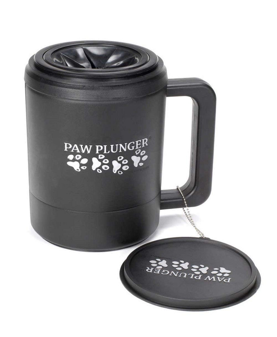Paw Plunger for Dogs - Portable Dirty Paw Washer for Dogs – Ideal for Any Dog – Cleaner Pet Paws to Save Floors/Furniture/Carpet/Vehicle from Muddy Paw Prints