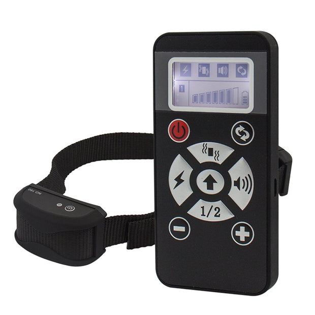 Dog Training Collar 800yds Remote Control Waterproof & Rechargeable & Safe with Adjustable Vibration Beep Automation Static Shock Mode for All Size Dogs