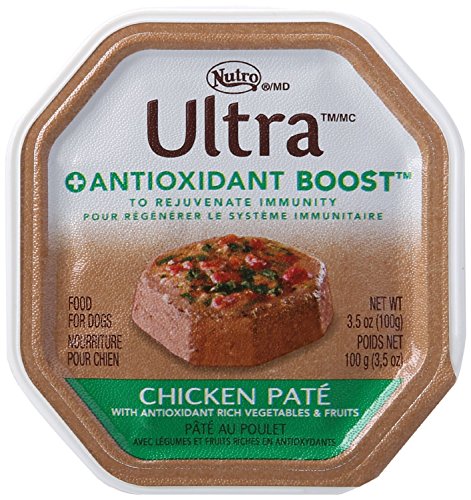 Nutro Ultra 49118 Antioxidant Boost Chicken Pate Adult Dog Food 24/3.5OZ