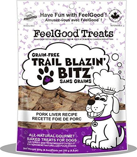 FeelGood Grain Free Trail Blazin' Bitz Pork Liver 8.8LBS