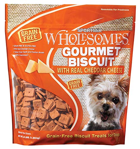 Sportmix Gourmet Biscuits Real Cheddar Cheese 3 lb.