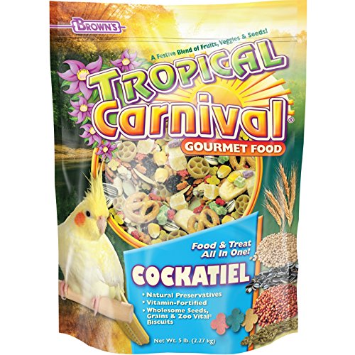 FM Browns BB0867 Tropical Carnival Cockatiel Food (5 lb)