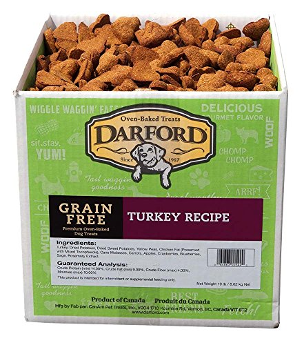 Darford Grain Free Bulk Biscuits Turkey Recipe 19lb