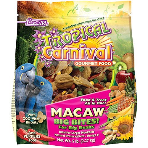 FM Browns Tropical Carnival Macaw Big Bites Food