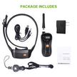 Wolfwill Humane No Shock Remote Dog Training Collar 100% imperméable Rechargeable 1980 pieds Boulots avec vibration de ton