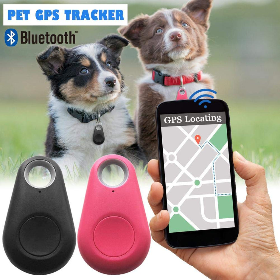 Mini Smart Bluetooth Locator Pet GPS Tracker, Anti Lost Alarm Sensor Automatic Wireless Tracker for Pets, Best Key Finder