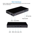 Projecteur HD 1080p Mini DLP Smart Projecteur HDMI Portable Home Projecteur, noir
