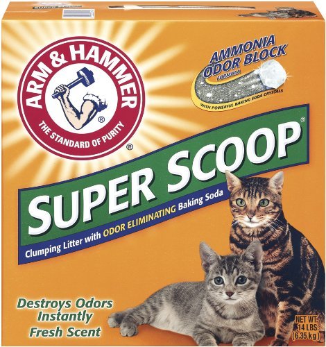 Arm & Hammer 04110 Super Scoop Scented Cat Litter 3/6.4 Kg