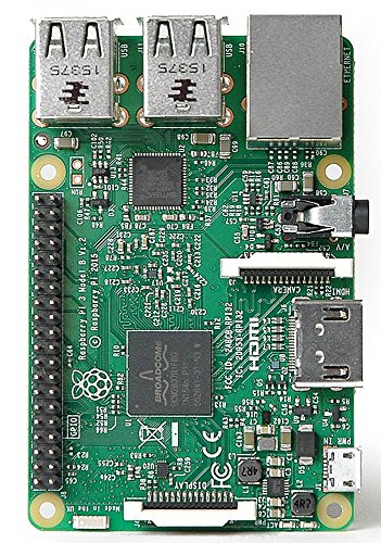 MCM Electronics 83-17300 Raspberry PI 1,2 GHz CPU Modèle B 1 Go du projet Board
