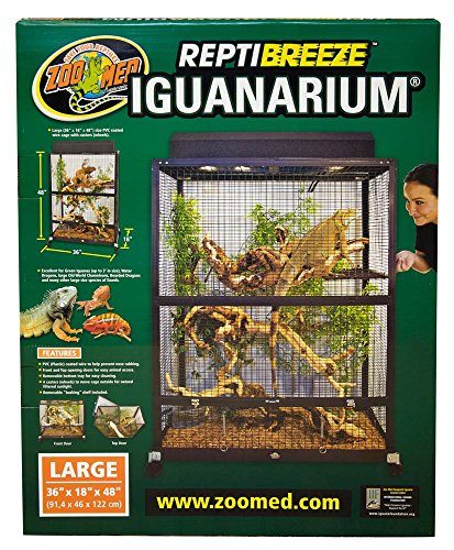 Zoo Med IA-30 Repti Breeze IguanArium 36 x 18 x 48inch